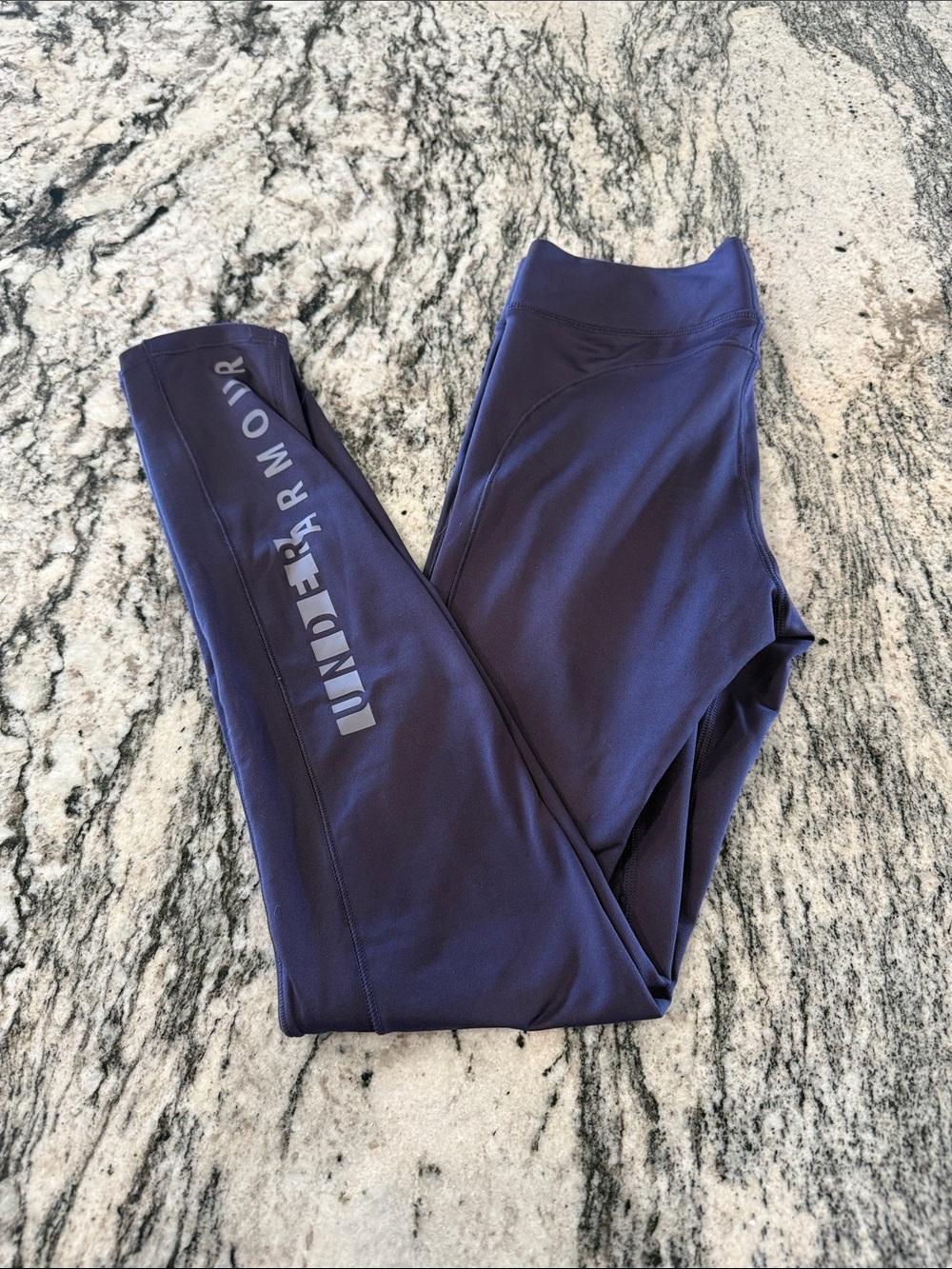 Under Armour Purple ColdGear Performance Leggings